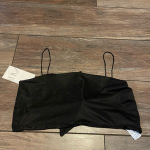 Zara, Crop Top with Bow at the back, Size: S
